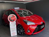 Usata Toyota Yaris Hybrid Edition 73 CV (53 kW) 2018 Rosso Berlina