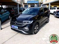 Usata VW T-Cross Advance 110 CV (80 kW) 2021 Nero SUV