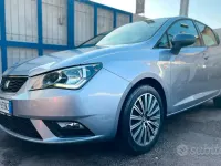 Usata Seat Ibiza CONNECT 95 CV (69 kW) 2016 Grigio Berlina