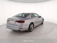 Usata Audi A5 Business 190 CV (139 kW) 2019 Argento metallizzato Coupé