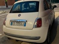 Usata Fiat 500 75 CV (55 kW) 2010 Bianco Utilitaria