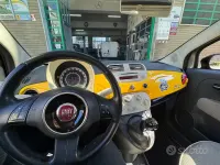 Usata Fiat 500 69 CV (50 kW) 2009 Giallo Cabrio