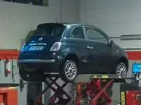 Usata Fiat 500 75 CV (55 kW) 2008 Blu Berlina