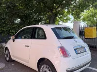 Usata Fiat 500 Lounge 69 CV (50 kW) 2010 Bianco Utilitaria