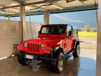 Usata Jeep Wrangler 143 CV (105 kW) 2005 Rosso SUV