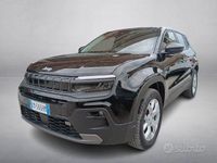 Usata Jeep Avenger Longitude 101 CV (74 kW) 2023 Nero SUV