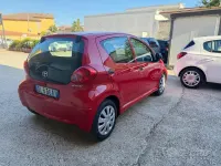 Usata Toyota Aygo 68 CV (50 kW) 2008 Rosso Utilitaria