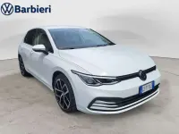 Usata VW Golf VII Life 150 CV (110 kW) 2020 Bianco Berlina