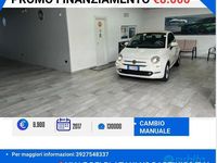 Usata Fiat 500 Lounge 69 CV (50 kW) 2017 Bianco Berlina