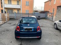 Usata Fiat 500 Lounge 69 CV (50 kW) 2017 Blu Utilitaria