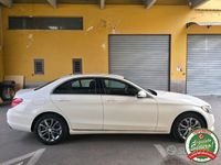 Usata Mercedes C220 170 CV (125 kW) 2016 Bianco Berlina