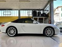 Usata Porsche 911 Carrera 4S Cabriolet 385 CV (283 kW) 2009 Bianco Cabrio