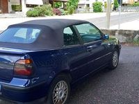 Usata VW Golf Cabriolet 101 CV (74 kW) 1999 Blu/azzurro Cabrio