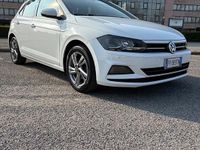 Usata VW Polo 90 CV (66 kW) 2018 Bianco Utilitaria