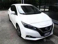 Usata Nissan Leaf Acenta 110 kW (150 CV) 2018 Bianco Utilitaria