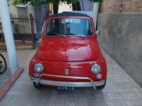 Usata Fiat 500 1970 Rosso Berlina