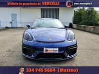 Usata Porsche 718 Cayman 420 CV (308 kW) 2021 Blu genziana Coupé