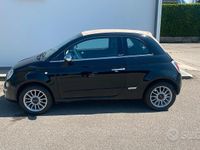 Usata Fiat 500C Lounge 69 CV (50 kW) 2013 Nero Cabrio