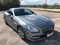 Usata Mercedes SLK200 Premium 184 CV (135 kW) 2012 Grigio Cabrio