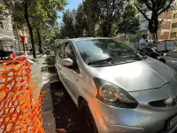 Usata Toyota Aygo 68 CV (50 kW) 2007 Grigio Utilitaria