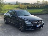 Usata Mercedes C200 Avantgarde 184 CV (135 kW) 2012 Berlina