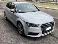 Usata Audi A3 Ambition 105 CV (77 kW) 2013 Bianco Berlina