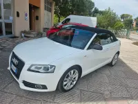 Usata Audi A3 Cabriolet Ambition 105 CV (77 kW) 2013 Bianco Cabrio