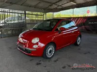 Usata Fiat 500 Lounge 69 CV (50 kW) 2012 Rosso Berlina