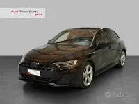 Usata Audi A3 S-Line 150 CV (110 kW) 2025 Nero mito metallizzato Berlina