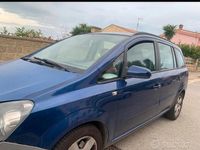Usata Opel Zafira 150 CV (110 kW) 2005 Blu Monovolume