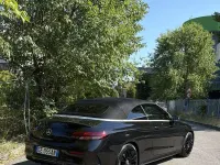 Usata Mercedes C200 Premium Plus 184 CV (135 kW) 2021 Nero Cabrio