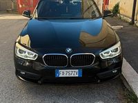Brugt BMW 116 116 HK (85 kW) 2018 Sort Hatchback