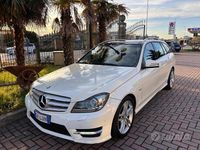 Usata Mercedes C250 Avantgarde 203 CV (149 kW) 2012 Bianco Station wagon