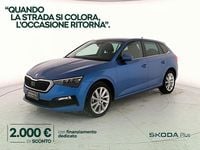 Usado Skoda Scala Style 90 CV (66 kW) 2021 Azul Utilitario