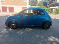 Begagnad Fiat 500 Sport 95 HK (69 kW) 2014 Blå Sportkupé