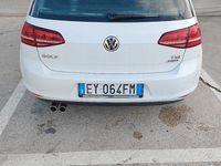 Usata VW Golf VII 125 CV (91 kW) 2015 Bianco Berlina