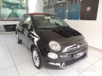 Usata Fiat 500C Lounge 69 CV (50 kW) 2016 Nero Cabrio
