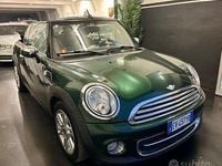 Usata Mini Cooper D Cabriolet 111 CV (81 kW) 2014 Verde Cabrio