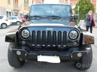 Usata Jeep Wrangler Unlimited Sahara 284 CV (208 kW) 2012 Nero SUV