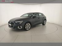 Usata Audi A3 Advanced Plus 110 CV (80 kW) 2022 Grigio manhattan metallizzato Berlina