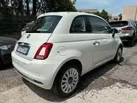 Usata Fiat 500C Lounge 69 CV (50 kW) 2017 Bianco Cabrio