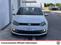 Usata VW Polo 90 CV (66 kW) 2015 Bianco Berlina