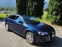 Usata Audi A3 150 CV (110 kW) 2016 Blu Berlina