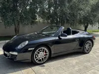 Usata Porsche 997 385 CV (283 kW) 2009 Nero Cabrio