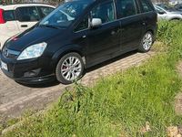 Usata Opel Zafira Cosmo 140 CV (102 kW) 2010 Nero Monovolume
