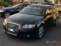 Usado Audi A3 Attraction 105 CV (77 kW) 2008 Negro Utilitario