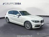 Usata BMW 118 Efficient Dynamics 150 CV (110 kW) 2018 Bianco Utilitaria