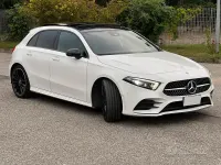 Usata Mercedes A200 AMG line 163 CV (119 kW) 2018 Bianco Berlina