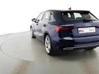 Usata Audi A3 Advanced 150 CV (110 kW) 2023 Blu navarra met Berlina