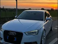 Usata Audi A3 150 CV (110 kW) 2014 Bianco Berlina